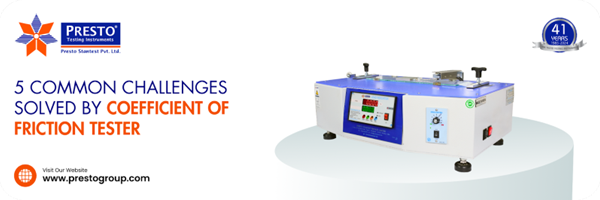5 common challenges solved by the coefficient of friction tester