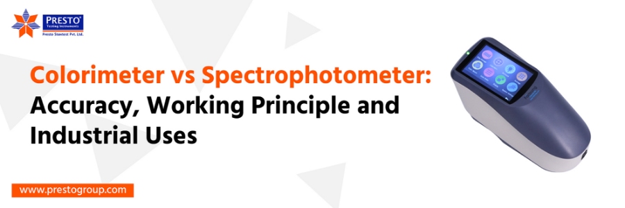 Colorimeter vs Spectrophotometer: Accuracy, Working Principle, and Industrial Uses