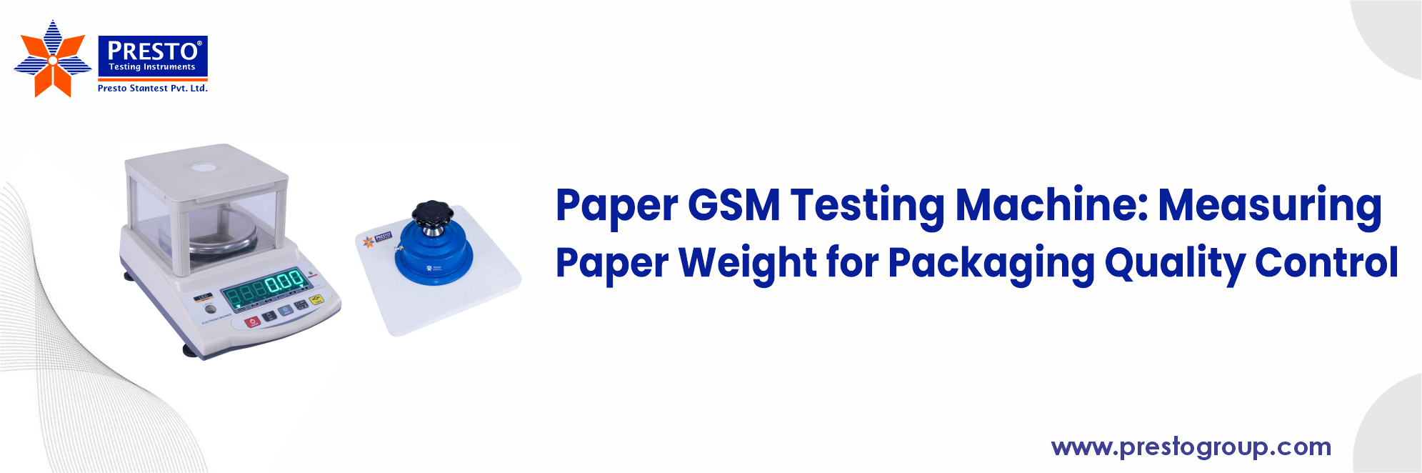 Paper GSM Testing Machine: Measurement of accurate paper weight for ...