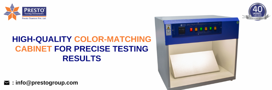 High-Quality Color Matching Cabinet for Precise Testing Results