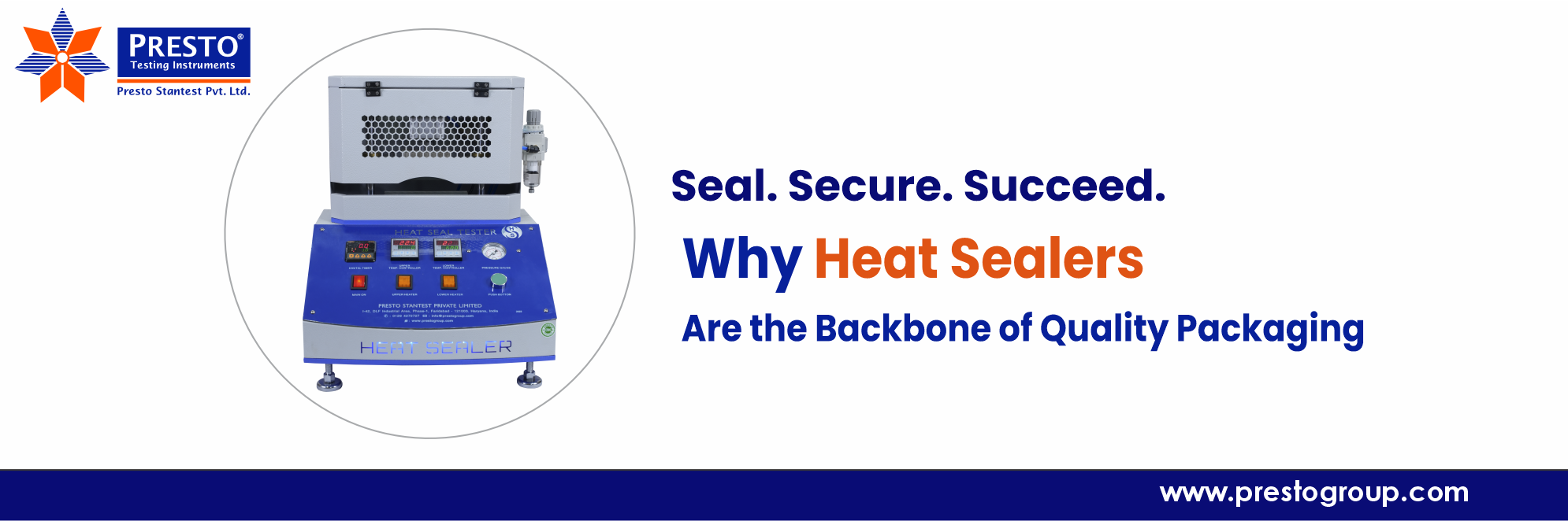 Seal. Secure. Succeed. Why Heat Sealers Are the Backbone of Quality Packaging