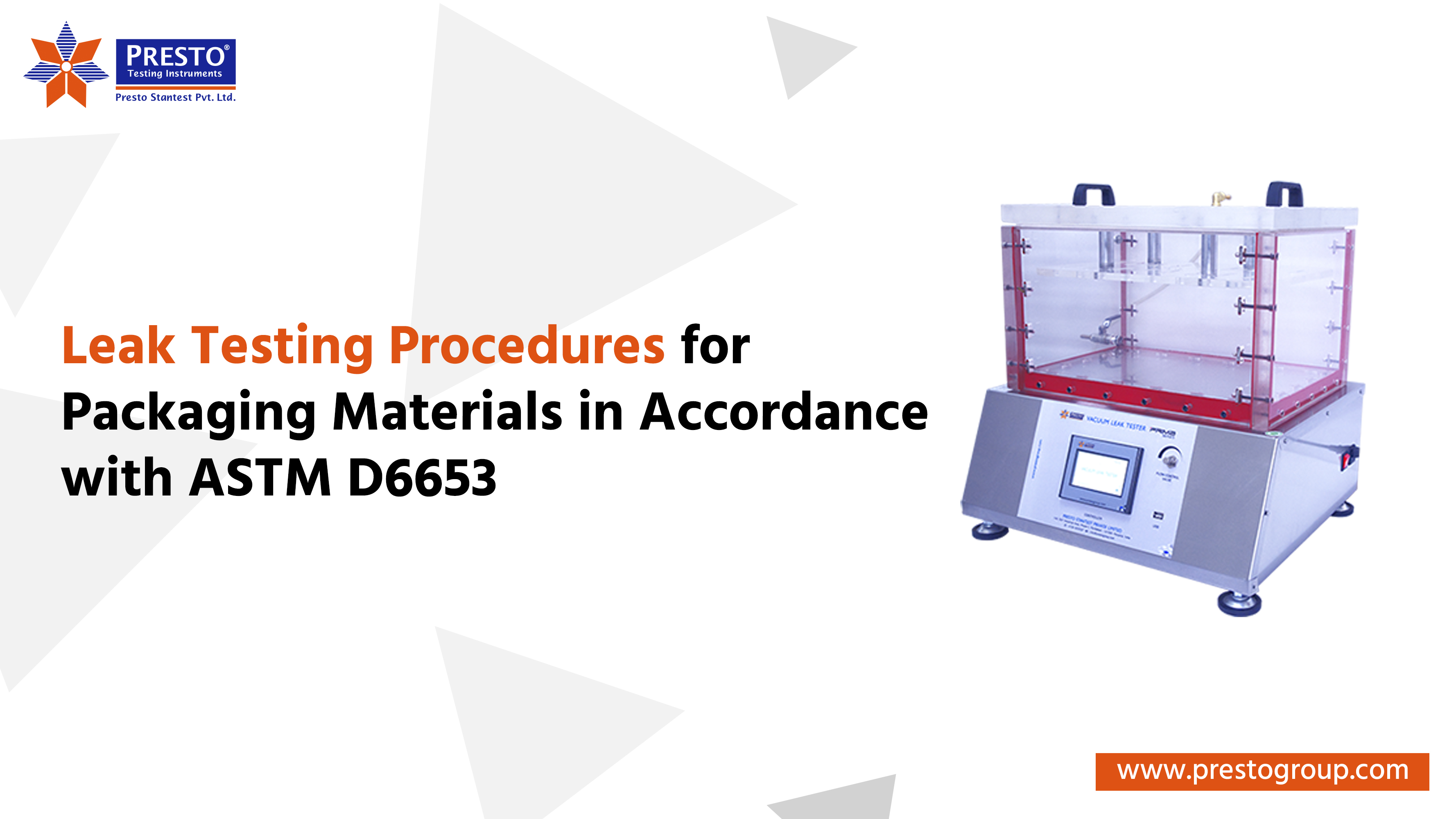 Leak Testing Procedures for Packaging Materials | ASTM D6653