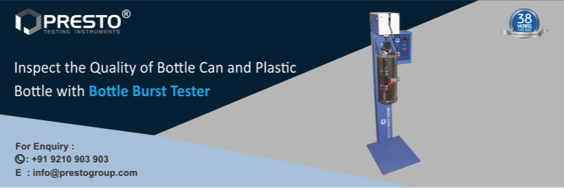 Quality Of Bottle Can And Plastic Bottle With Bottle Burst Tester