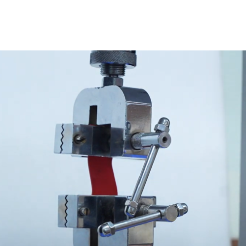 Tensile test on rubber gaskets