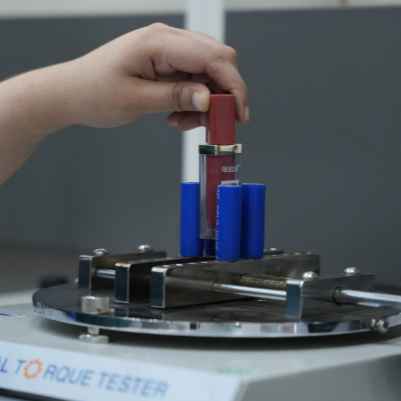 Lipstick Tube Force and Torque Testing